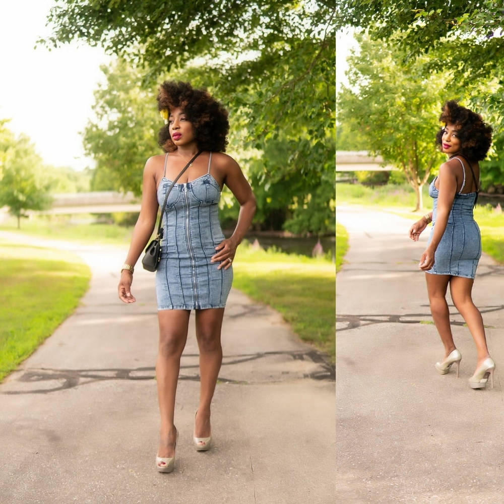 Mini Jean Dress